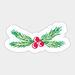 Christmas decor Sticker